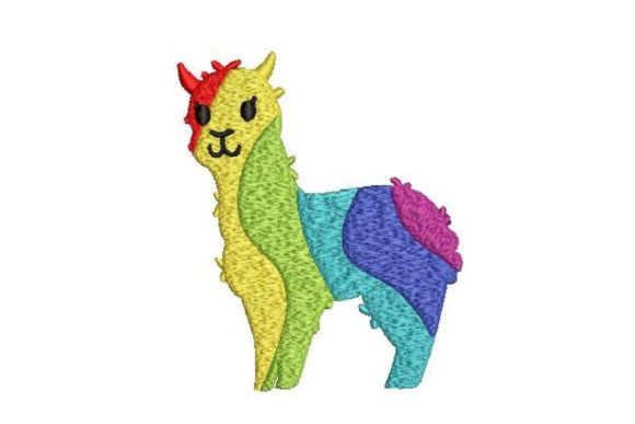Alpaca: A Cheerful, Versatile Embroidery Design for Personalized Gifts