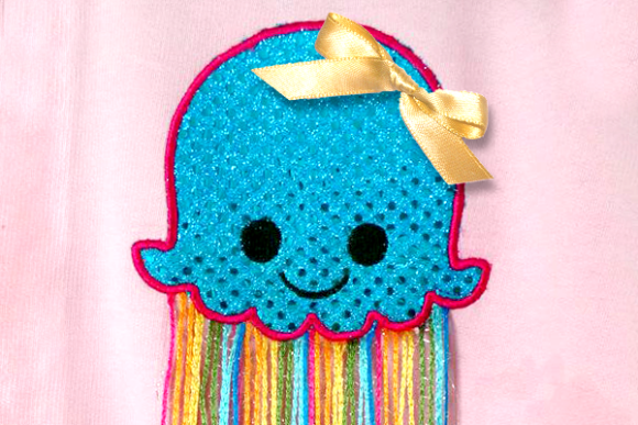 Cartoon Jellyfish Embroidery Review