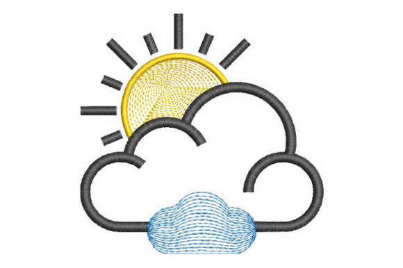 Cloud and Sun for Kids
