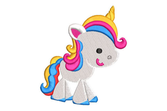 Colorful Unicorn Pony