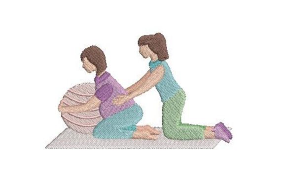 Doula: A Thoughtful Embroidery Design for Holiday Wellness Gifts
