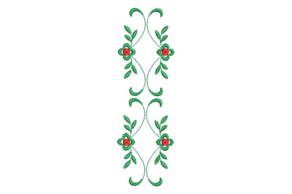Flower Design for Guayaberas