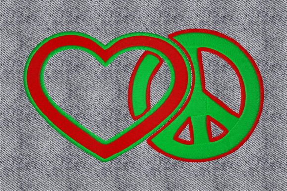 Love and Peace: A Smart Choice for Small Business Embroidery