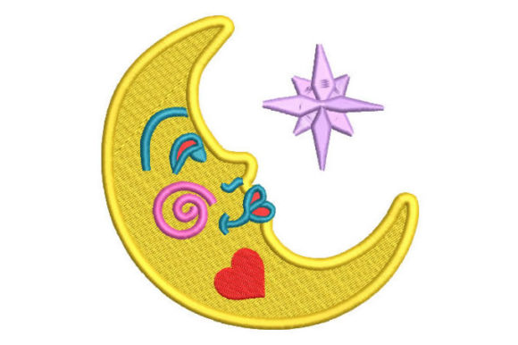 Moon with Star: A Boutique Sweatshirt Embroidery Review
