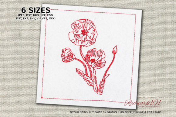 Poppy Floral Artwork: Bold & Timeless