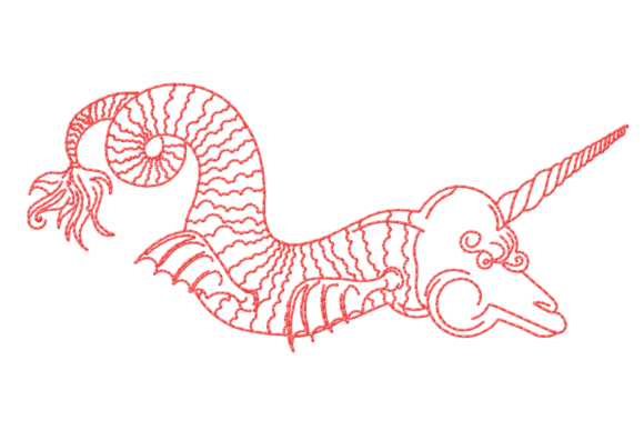 Renaissance Style Sea Monster