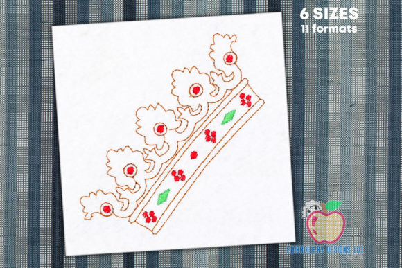 Royal Crown: A Timeless Embroidery Design for Meaningful Gifts