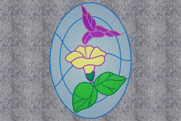 Vitro Hummingbird Embroidery Design